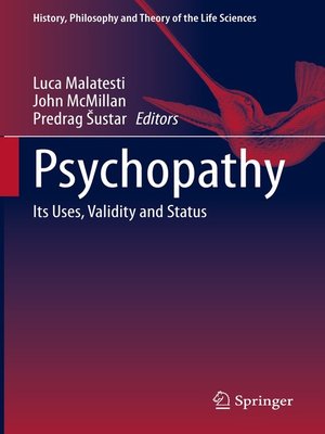 cover image of Psychopathy